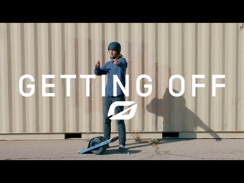 Onewheel: How to Dismount