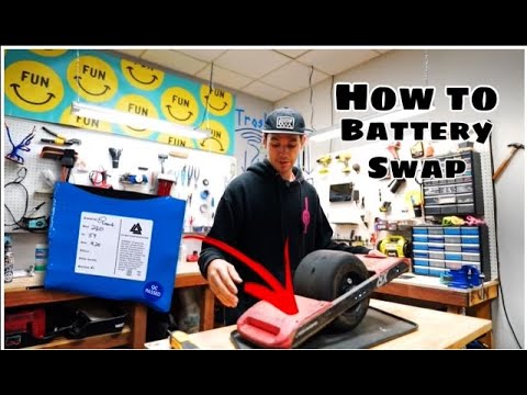 How to change the Battery on a OneWheel XR