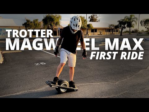 Trotter MAGWHEEL MAX first ride - Onewheel Alternative?