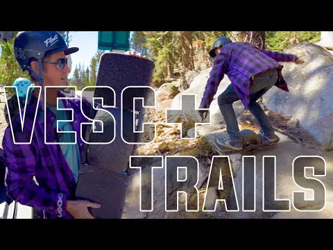 This is NOT a Onewheel // VESC TRAIL TESTING