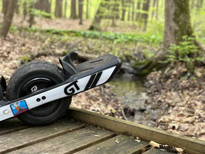 onewheel gt by the river