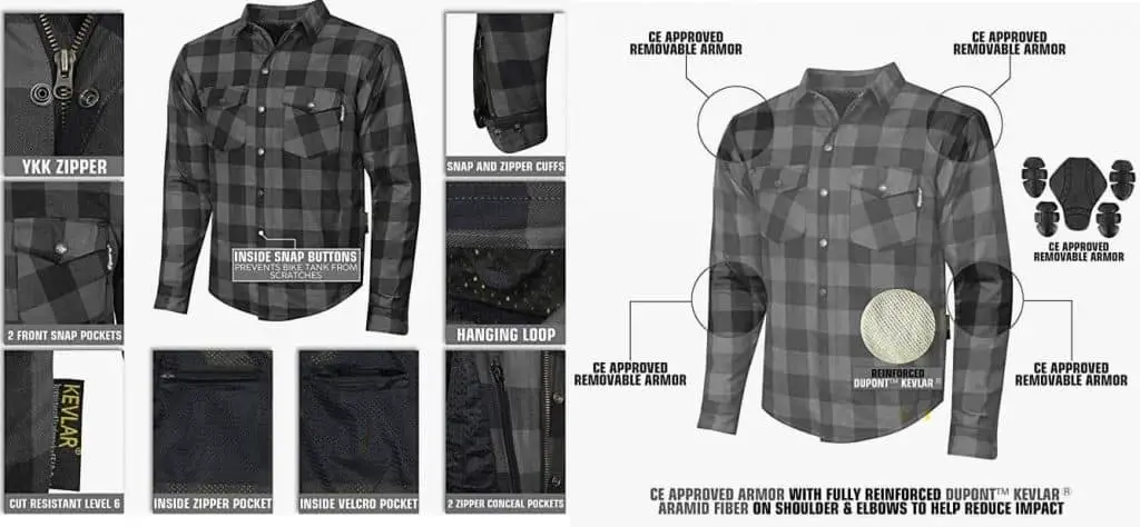 kevlar flannel for onewheeling