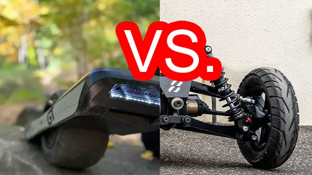 onewheel vs electric skateboards