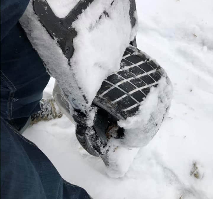 snow on onewheel